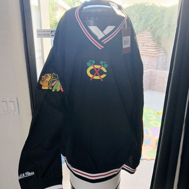Brand New Chicago Blackhawks Windbreaker