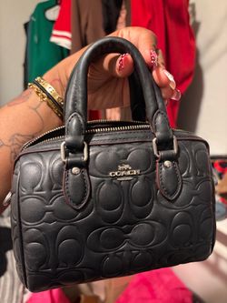 Coach mini bag