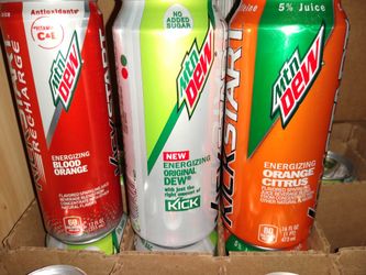 My dew energy 19 cases of 12