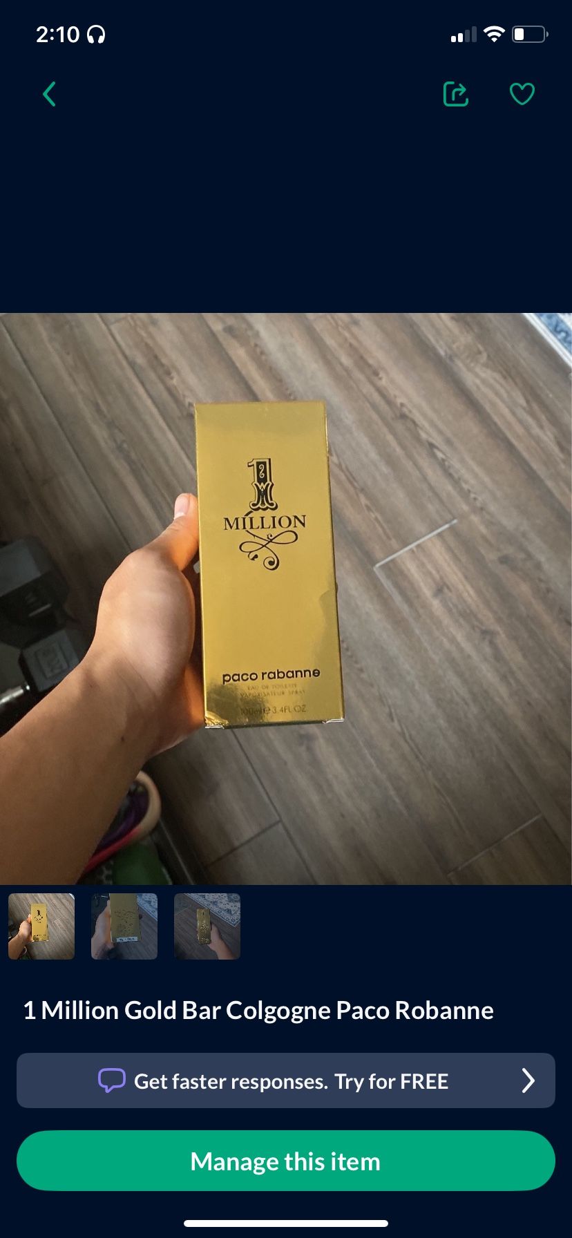 Paco Robanne Cologne
