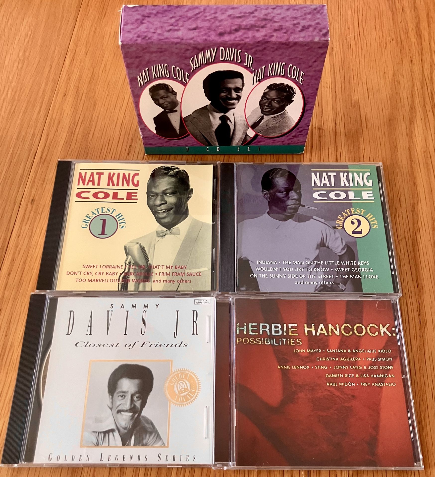 Nat King Cole, Herbie Hancock & Sammy Davis Jr. Collection