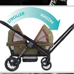 Evenflo Pivot Xplore All-Terrain Stroller Wagon (Ranger Green