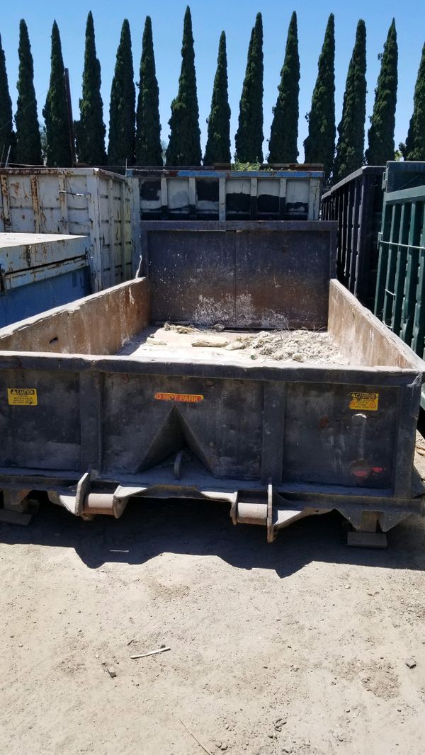 Metal dirt bin for Sale in Los Angeles, CA OfferUp