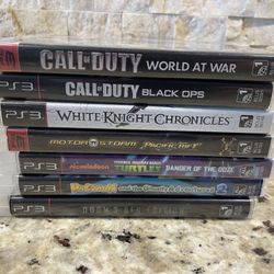 PS3 Games $10 each