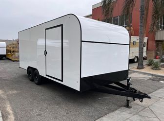 Nuevo de fábrica Enclosed/cargo/car hauler trailer