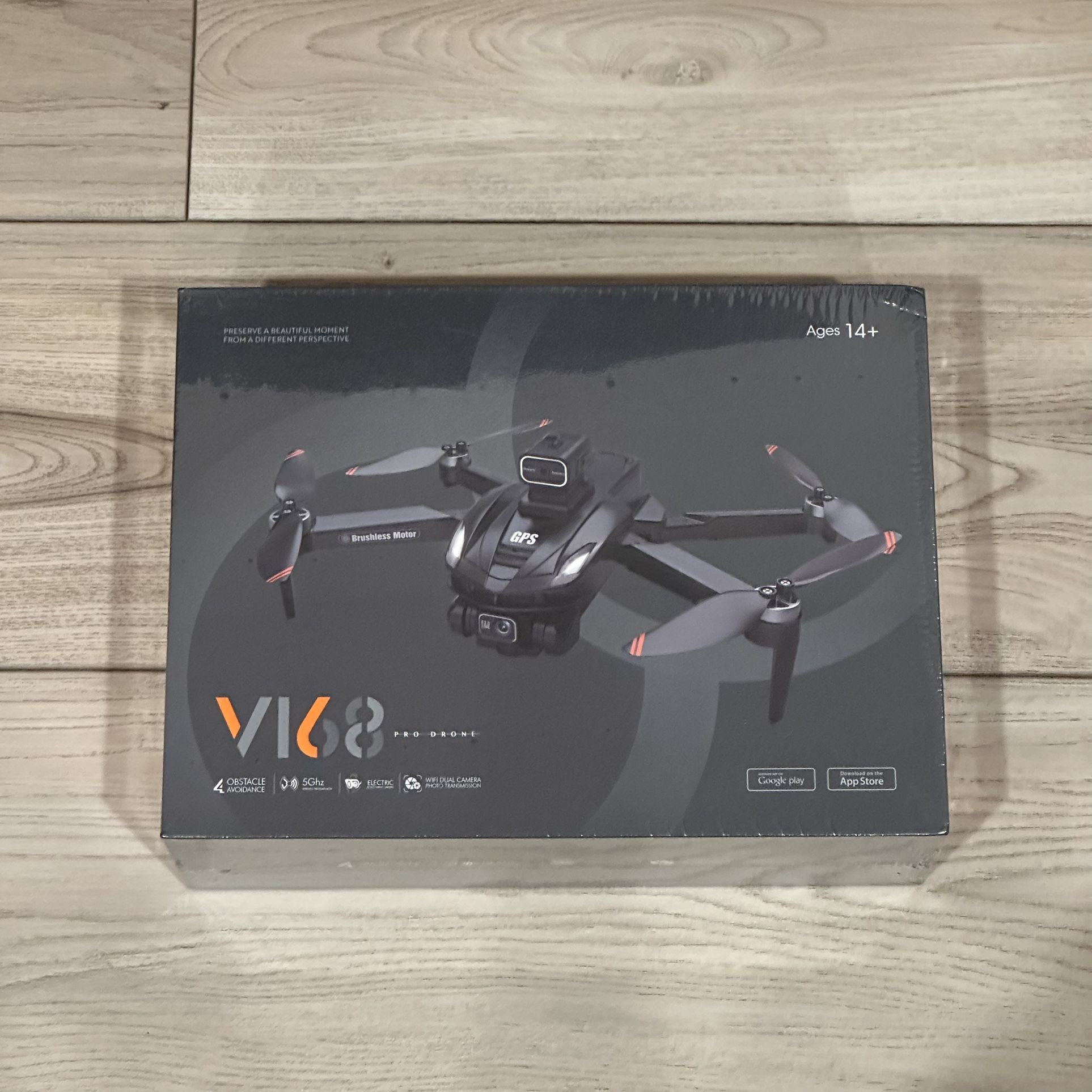 4K UHD Drone with GPS Return