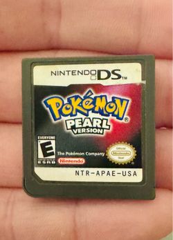 Pokemon Pearl Version Nintendo DS 2007 Game Cartridge AUTHENTIC WORKS
