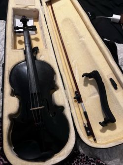 4/4  Black Violin,  Mendini by Cecilio