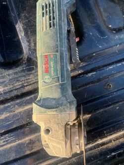 Bosch 4” angle grinder