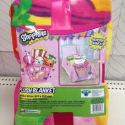 Shopkins Plush Blanket