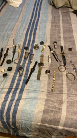 Lot of 34 wachts Casio timex and some vintage