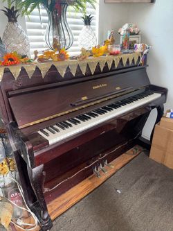 Schafer & Sons upright 49-50 inch piano (Old School)