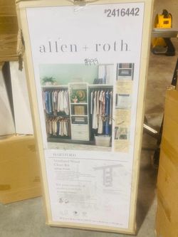 Ventilated Wood Closet Kit