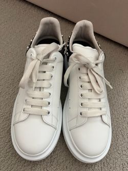 Alexander McQueen Oversized Sneakers White Studded