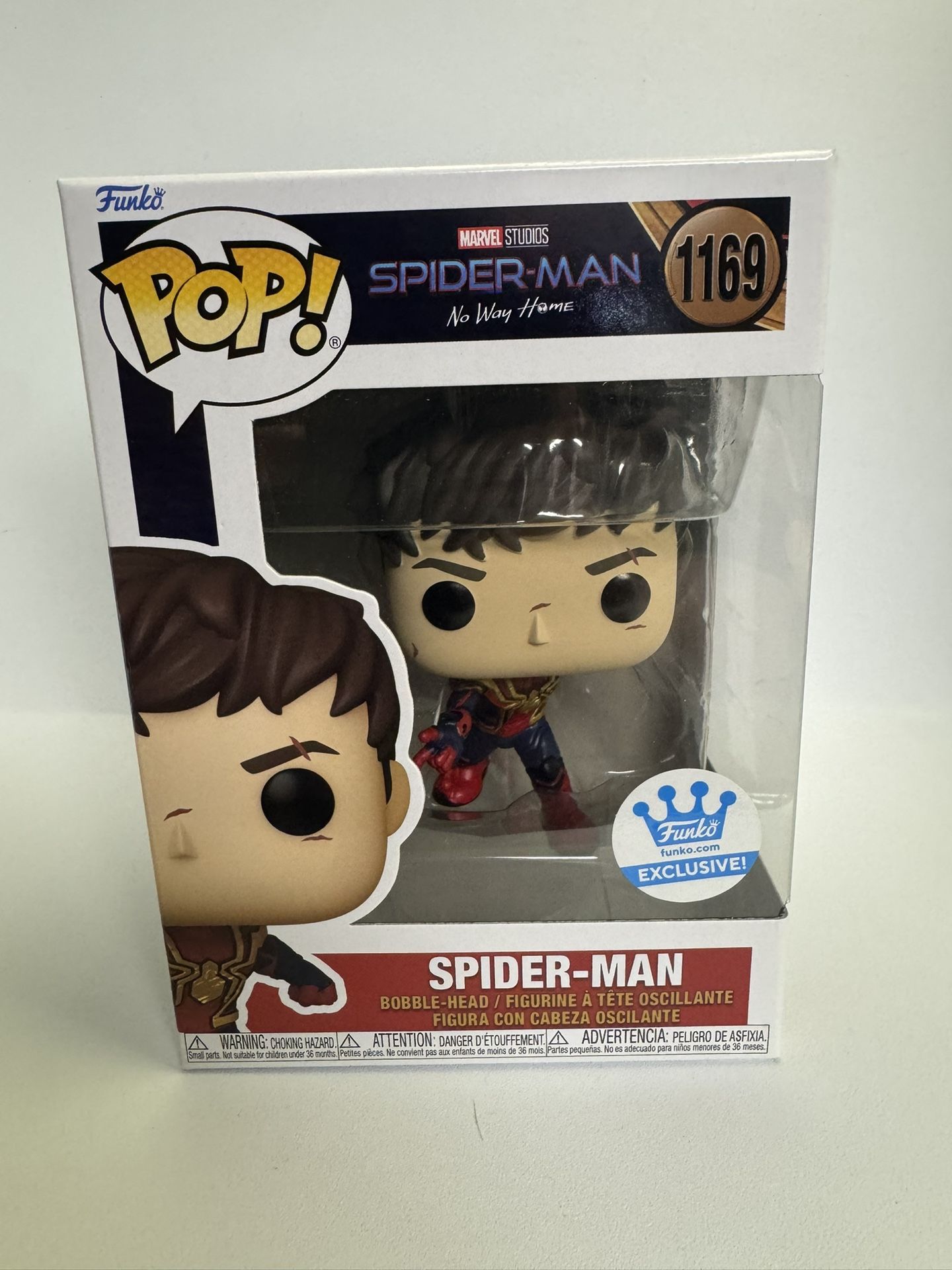 Spider-Man Unmasked Funko shop