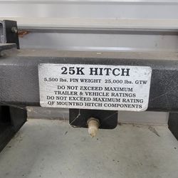 25K Fifth Wheel Hitch