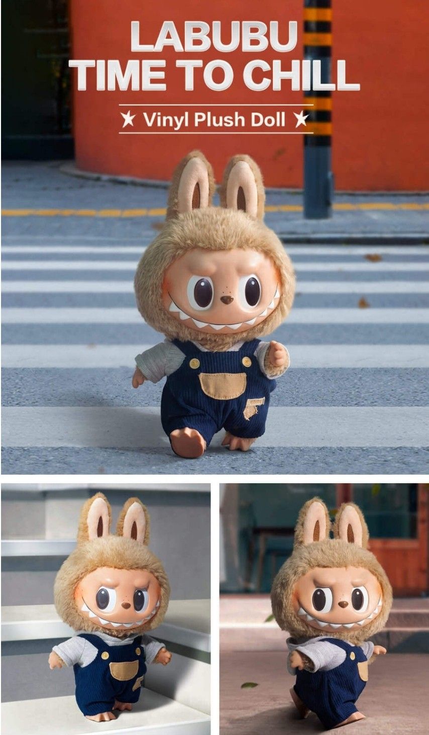 Pop Mart LABUBU Time to chill-Vinyl
Plush Doll