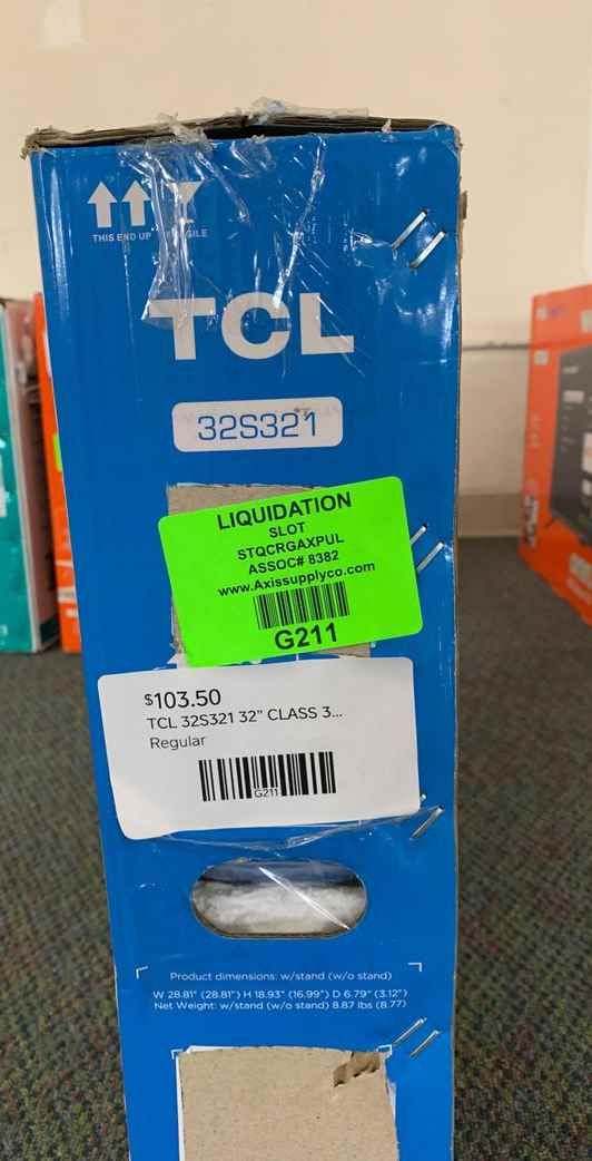 Brand New TCL ROKU 32” Smart Tv! Open box w/ warranty MP