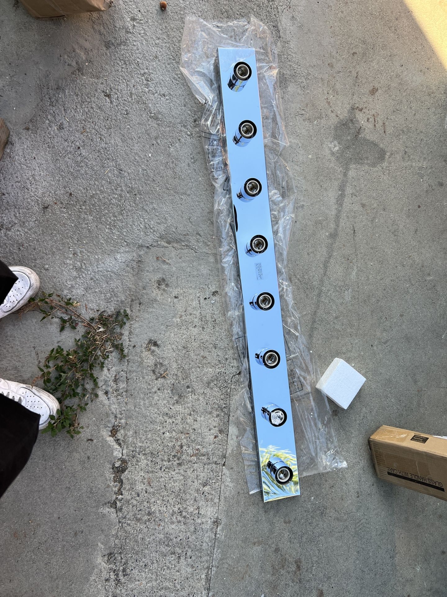 CHROME VANITY LIGHTS