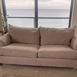 QUEEN MICROFIBER SLEEPER SOFA
