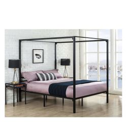 Canopy Bed Frame Full 