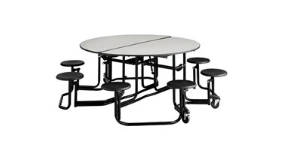 Table cafeteria seats 8