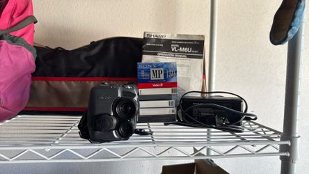 Sharp VL-M6U vintage twin lens 8MM video recorder
