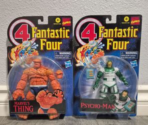 Marvel Fantastic Four Action Figures – The Thing & Psycho-Man
