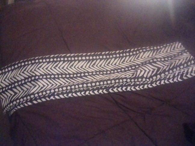 Navy Blue Mainstays Shower Curtain