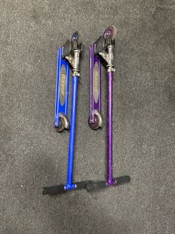 Two Razor scooters $10 - wheel light up