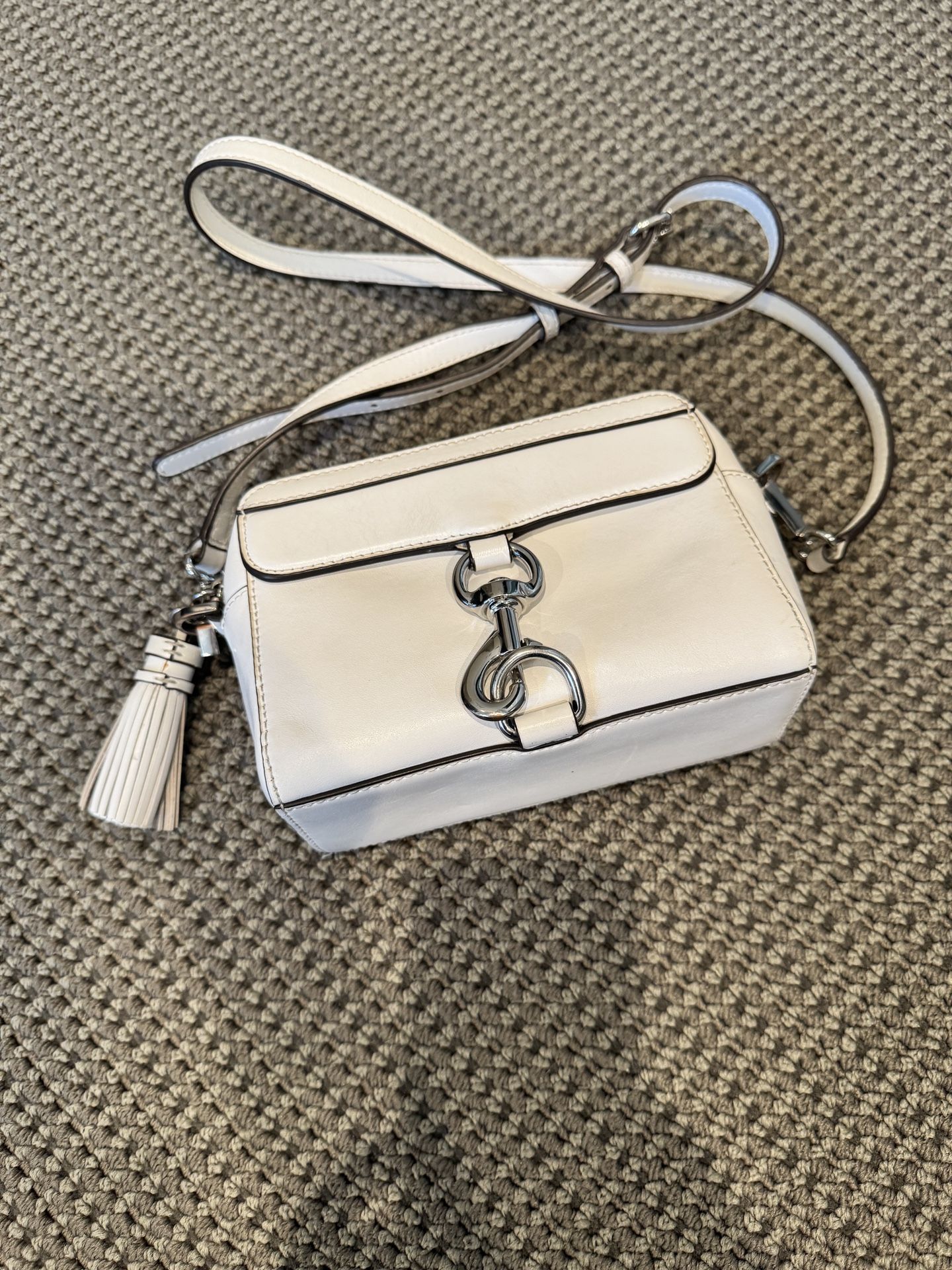 Rebeccah Minkoff White Crossbody purse