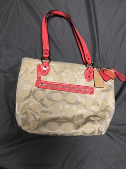 Pink Coach Bag