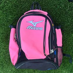 Pink Mizuno Softball Backpack