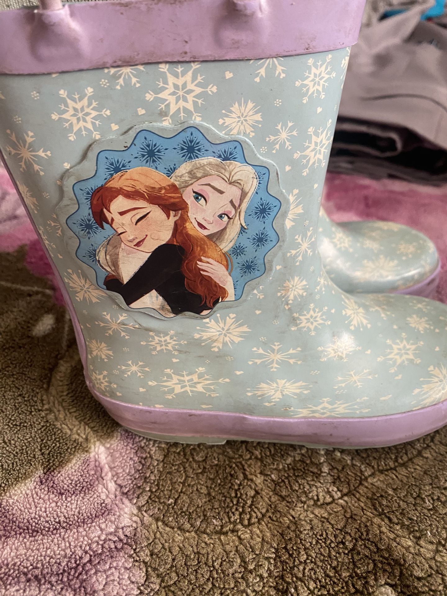 Frozen Rain Boots