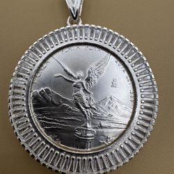 Plata 925 Bisel Con Su Moneda. 🪙 