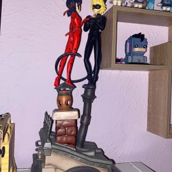 *RARE* Miraculous Ladybug Roof Top Statue