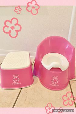 Baby Bjorn potty and stool🟥⬇️read description