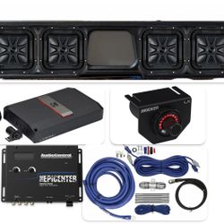 CHEVY SILVERADO GMC 2019-2025 FULL BASS PACKAGE KICKER AUDIO INSTALLED