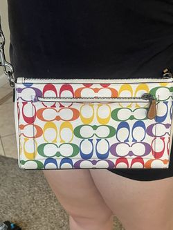 Real Coach Crossbody Purse