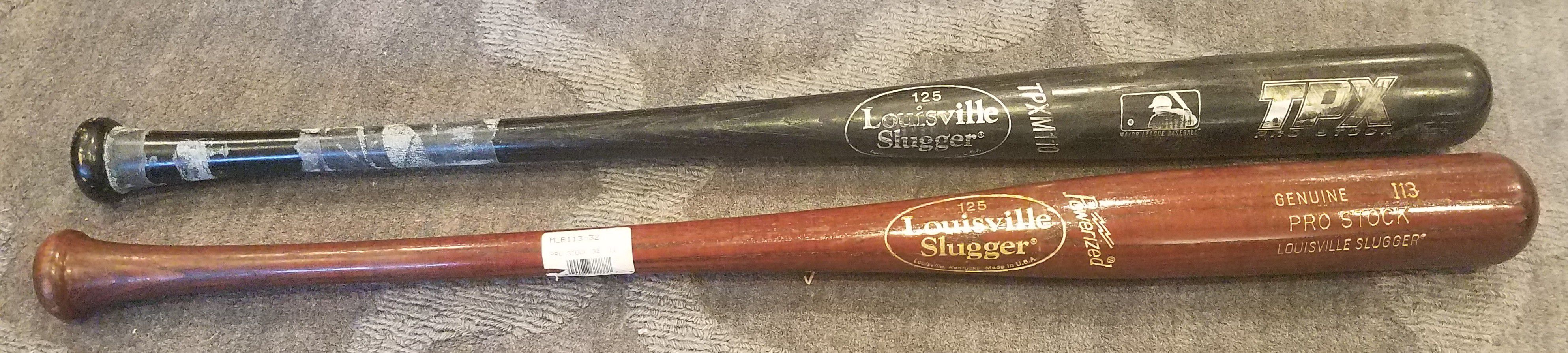 Louisville Slugger baseball bats 125 TPX wood