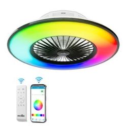Ceiling hFan With RGB Light, Remote