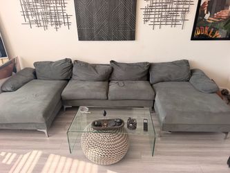 Gray Sectional Couch