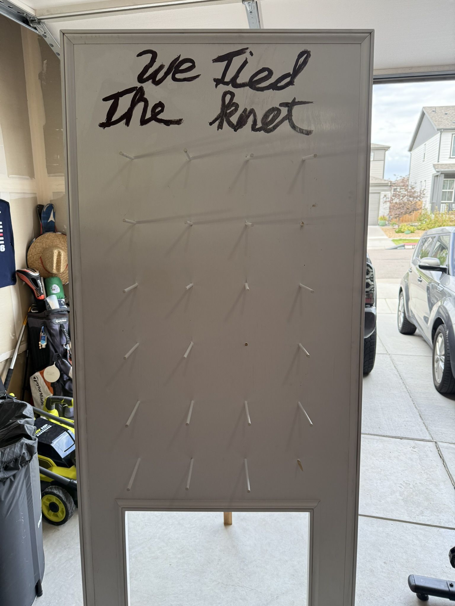 Pretzel/donut Board For Weddings