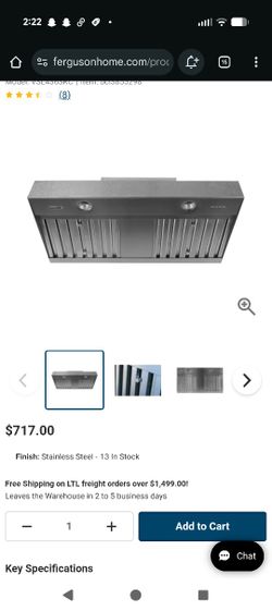 Trade-wind Designer Series Vent With Hood NEW NEVER WIRED OR MOUNTED!