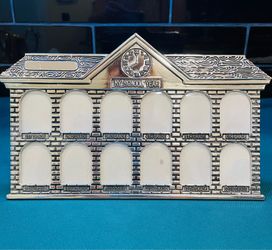 Vintage NEW IN INNER PACKAGING. Silver plate schoolhouse frame. Grades 1- 12