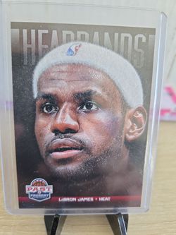 Heat LeBron James  Insert  Card