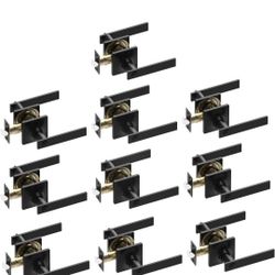 VORAUS 10 Pack Matte Black Door Handles
