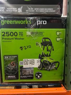 Greenworks 2500PSI Pressure Washer