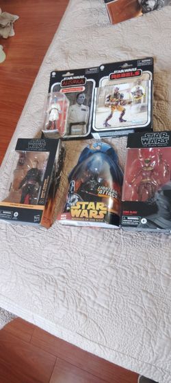 Star Wars Action Figures Lot – Yoda, Jango Fett & More