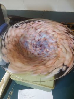 Beautiful Colorful Glass Bowl